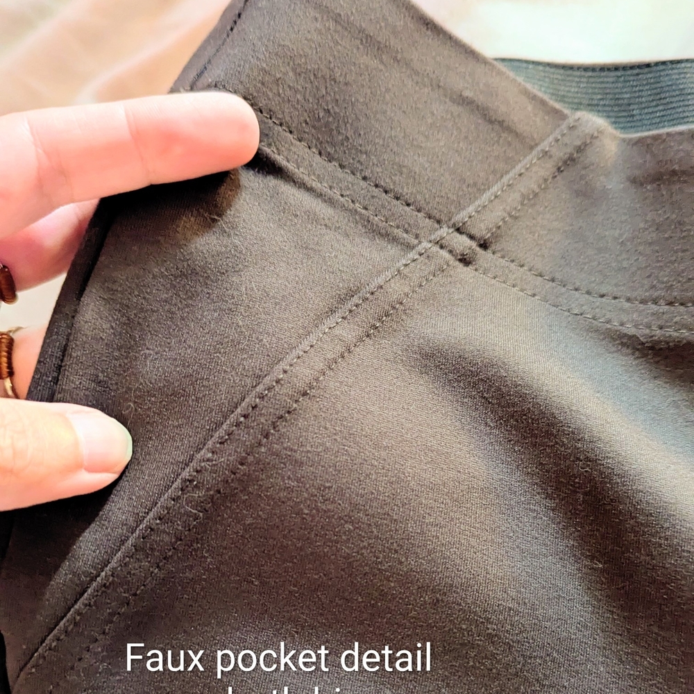 Size Med, Ricki's Lex Ladies Legging Style Pant, Coffee/Brown Colour, EUC - Picture 3 of 10